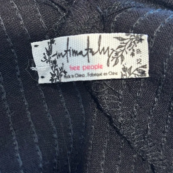 Free People Intimately Black Sequin Mini Dress 12 - Picture 6 of 9